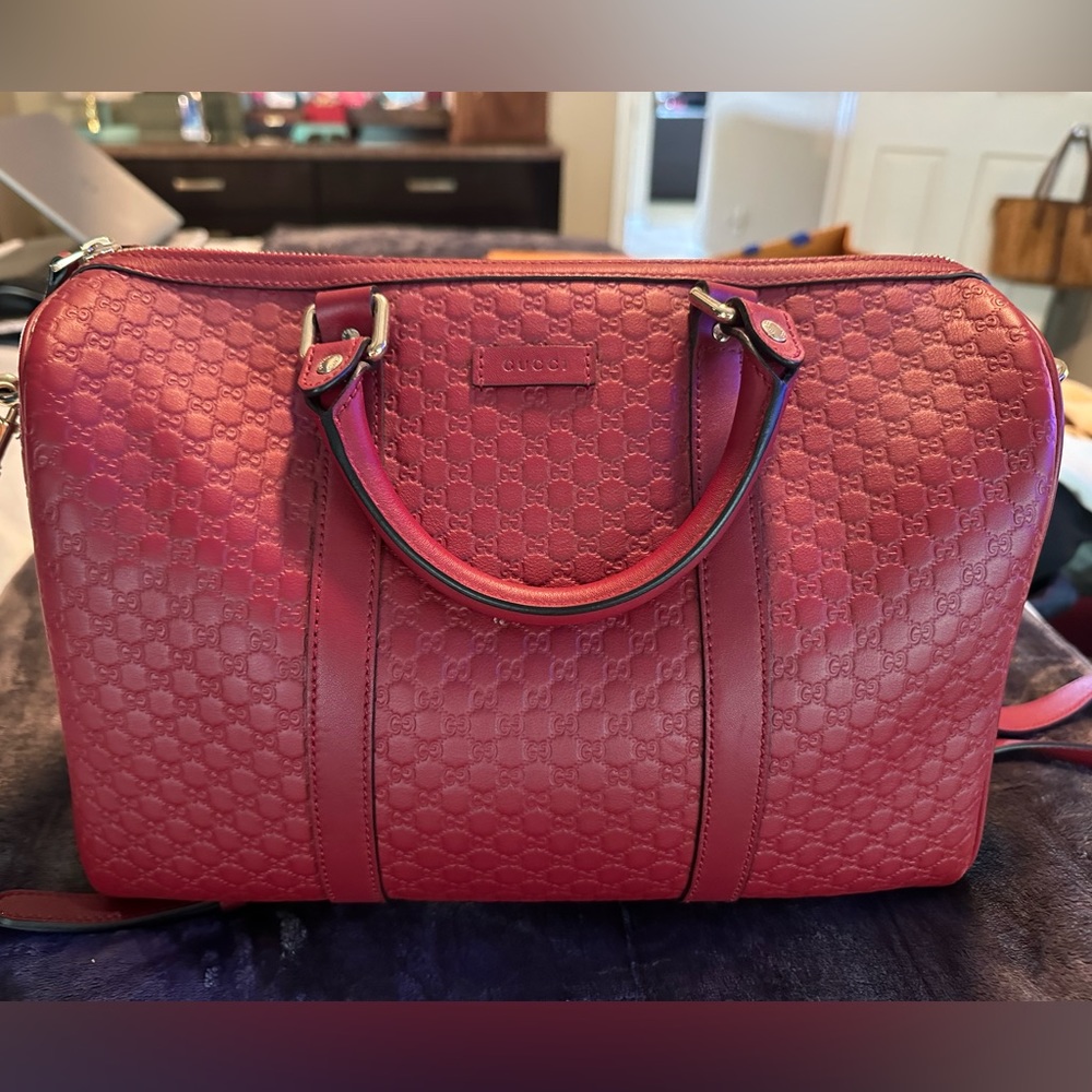 Microguccissima Medium Joy Boston Red